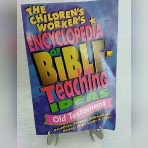 Vintage Children's Worker Encyclopedia of Bible Teaching Ideas Old Testament